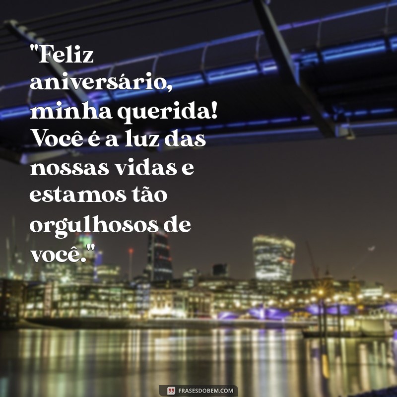 frases de aniversário para filha mais velha 