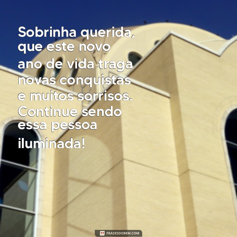 Mensagens de Aniversário Criativas e Emocionantes para Sobrinha Especial 