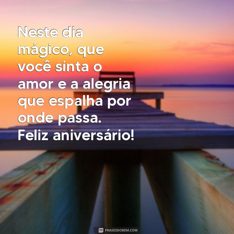 Mensagens de Aniversário Encantadoras para Celebrar com Amor 