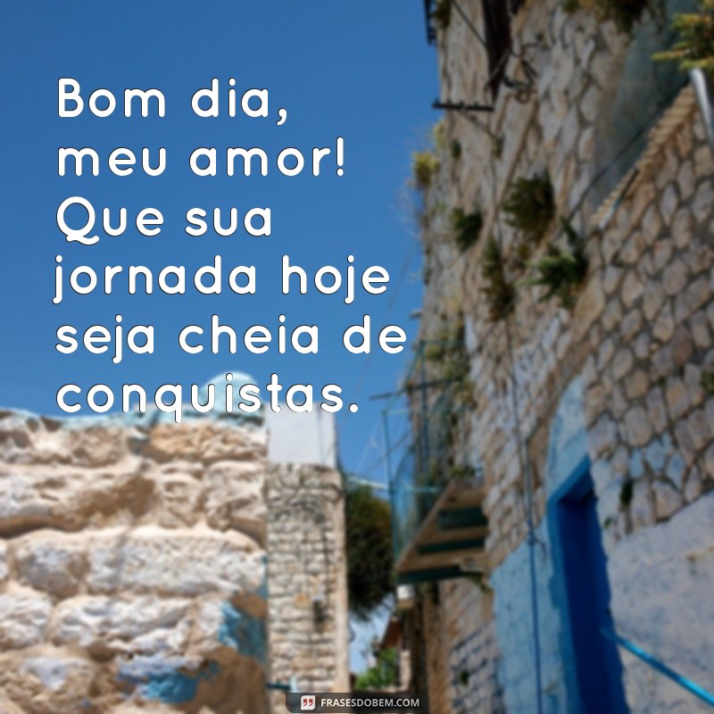 Os Melhores Gifs de Bom Dia, Meu Amor para Encantar Seu Dia 