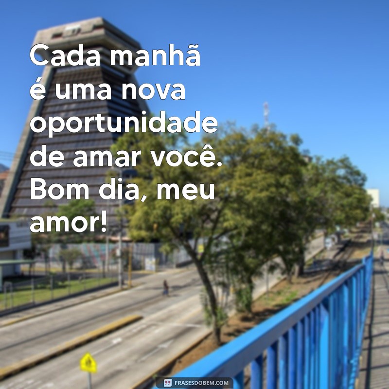 Os Melhores Gifs de Bom Dia, Meu Amor para Encantar Seu Dia 