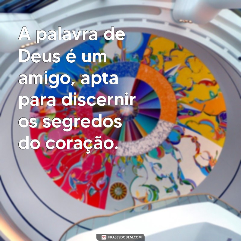 Como a Palavra de Deus Nos Ajuda a Discernir Verdades Espirituais 