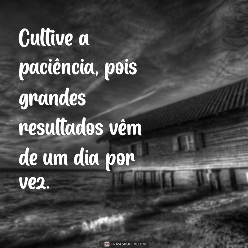 Frases Inspiradoras: Um Dia por Vez para Transformar sua Perspectiva 