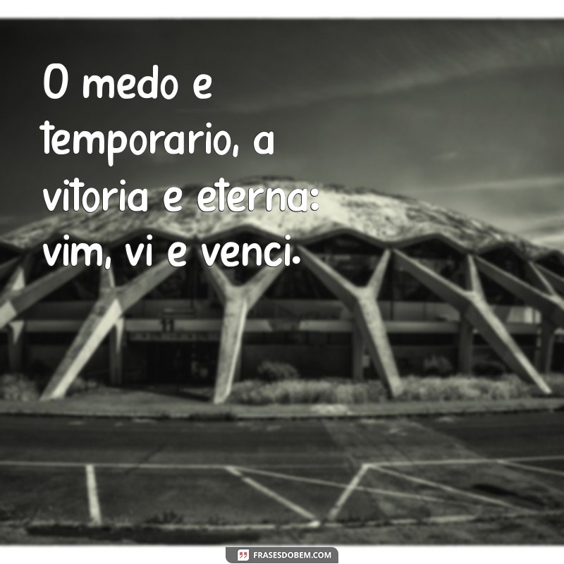 Frases Inspiradoras: Vim, Vi e Venci - Motivação para Superar Desafios 