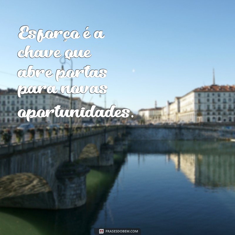 Frases Inspiradoras de Esforço e Dedicação para Motivar Seu Sucesso 