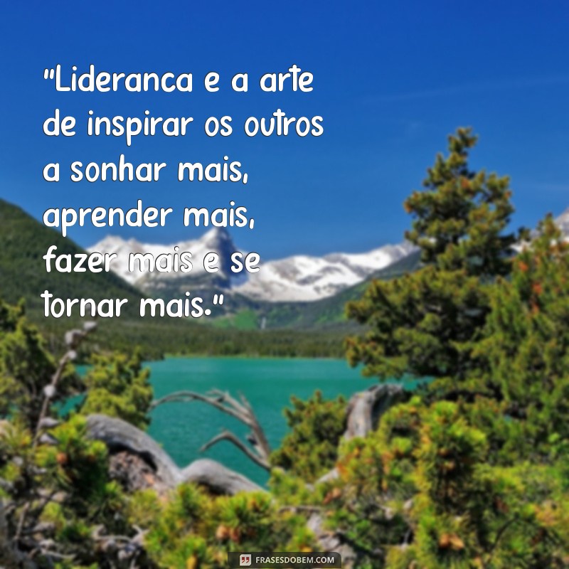 liderança inspiradora 