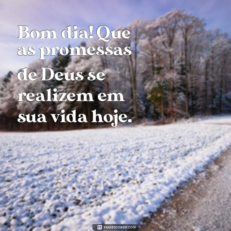 Bom Dia: Inspire-se com Imagens de Deus para Começar o Dia com Esperança 