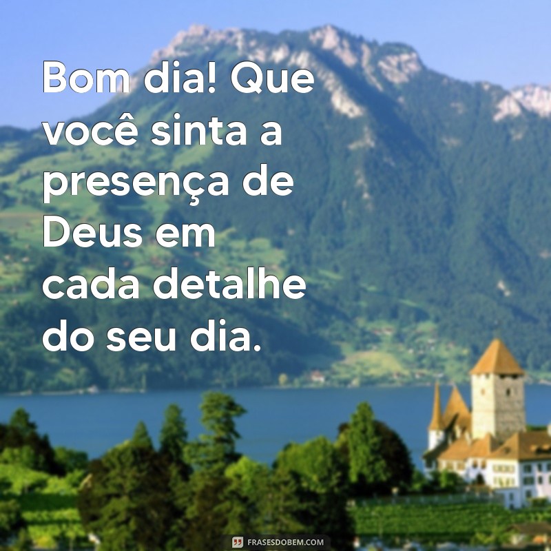 Bom Dia: Inspire-se com Imagens de Deus para Começar o Dia com Esperança 