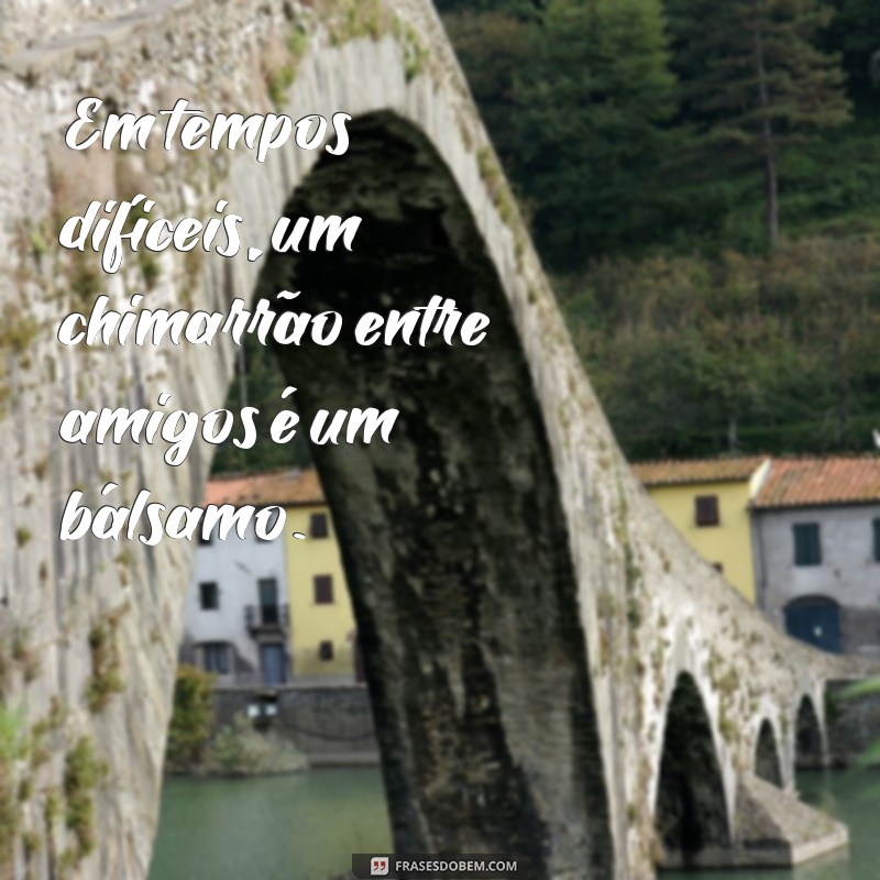 Frases Inspiradoras sobre Chimarrão e Amizade: Celebre Momentos Juntos 