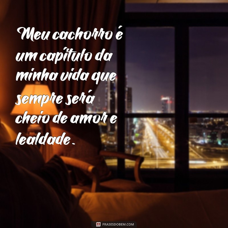 Frases Apaixonantes para Celebrar o Amor pelo Seu Cachorro 