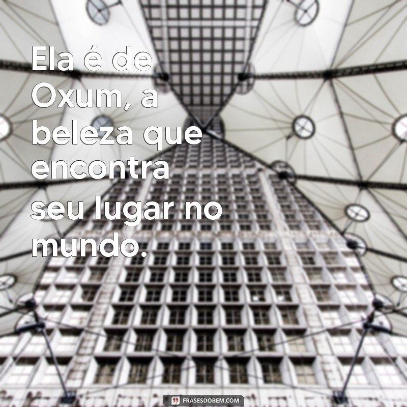 Frases Inspiradoras sobre Oxum: A Deusa da Beleza e da Fertilidade 