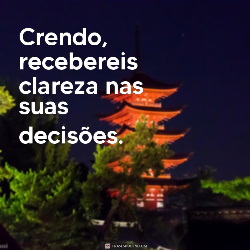 Crendo Recebereis: O Poder da Fé e Manifestação na Sua Vida 