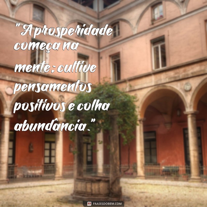 frases sobre prosperidade 