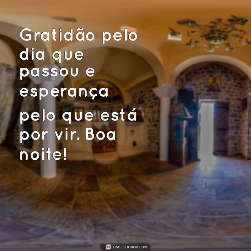 Mensagens Inspiradoras de Boa Noite: Imagens de Gratidão para Quintas-Feiras 