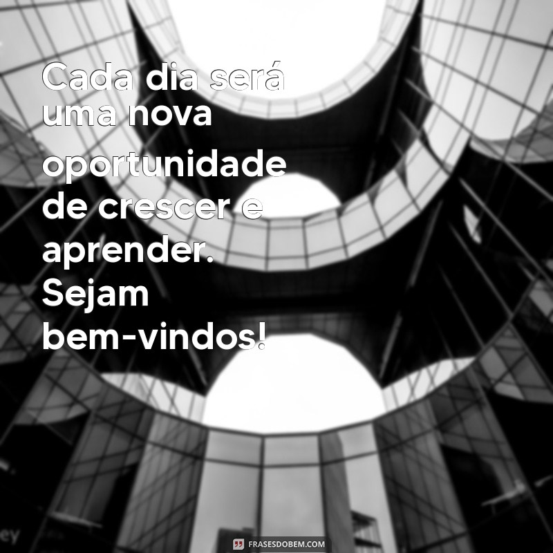 Mensagens de Boas-Vindas para Alunos da EJA: Inspiração e Motivação para o Novo Começo 