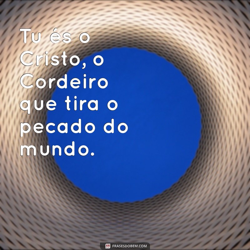 Descubra o Significado do Versículo Tu és o Cristo na Bíblia 