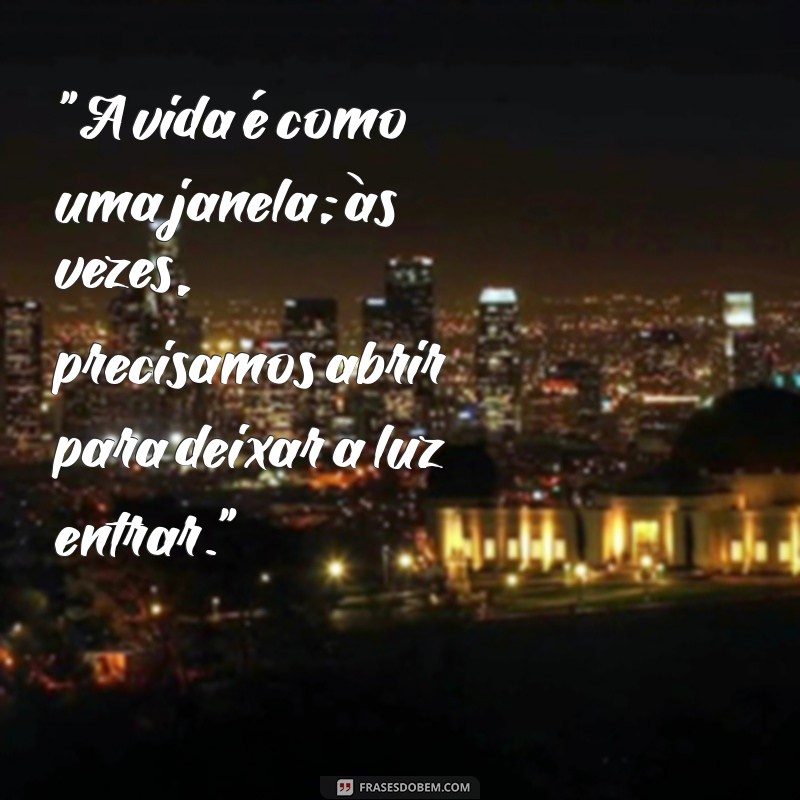 frases janela 