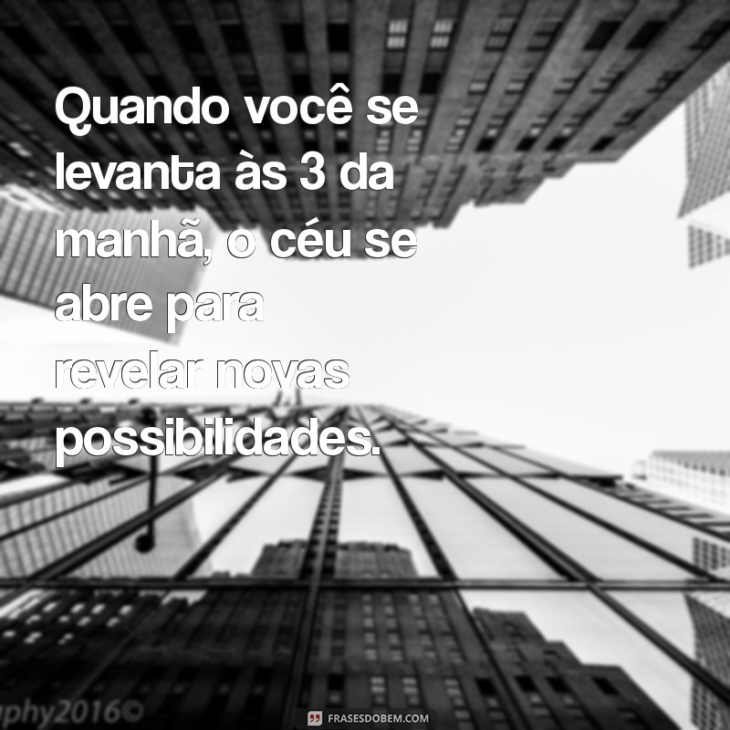 Acordar às 3 da Manhã: Significados e Práticas Espirituais entre Evangélicos 