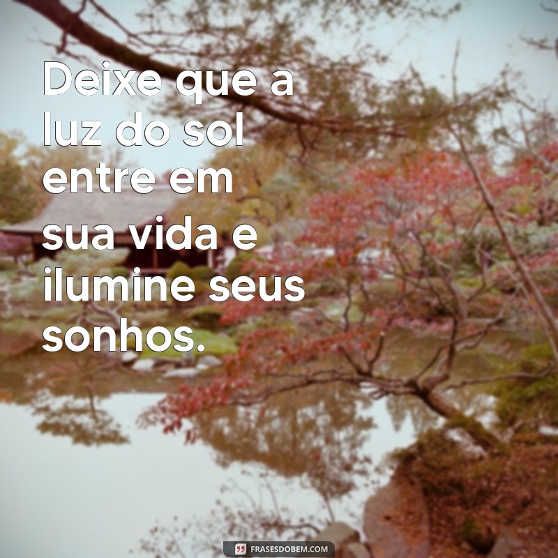 Frases Inspiradoras para Celebrar o Nascimento do Sol: Ilumine Seu Dia 