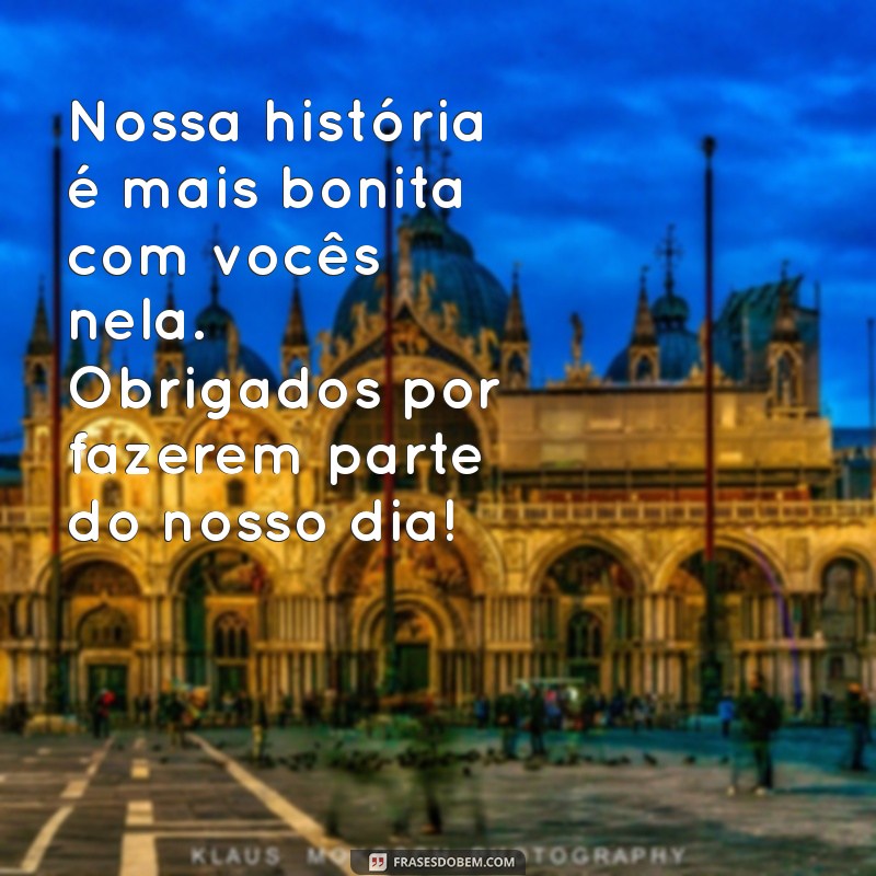 Mensagens de Agradecimento para Amigos: Como Expressar Gratidão no Seu Casamento 