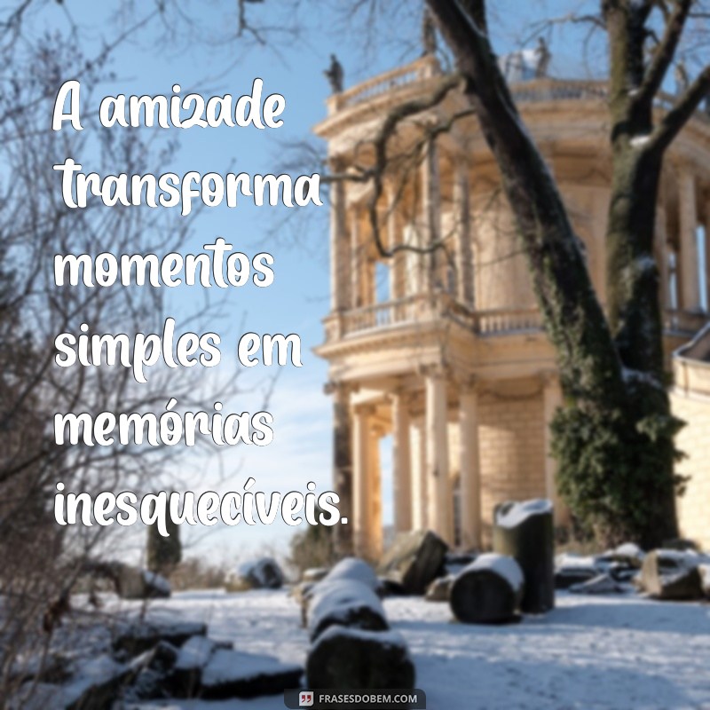 Frases Curtas de Amizade: Mensagens Inspiradoras para Celebrar laços Verdadeiros 