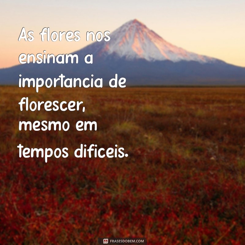 Frases Inspiradoras sobre Flores: Celebre a Beleza da Natureza 