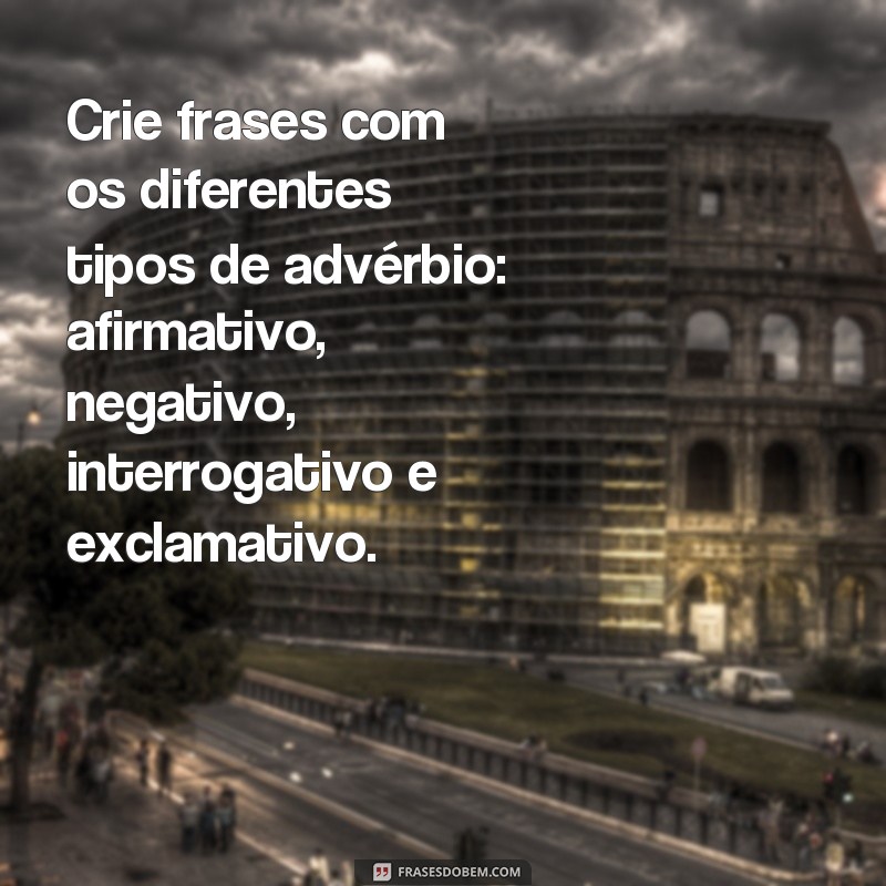 Descubra os Melhores Exercícios para Tipos de Frases no 7º Ano 