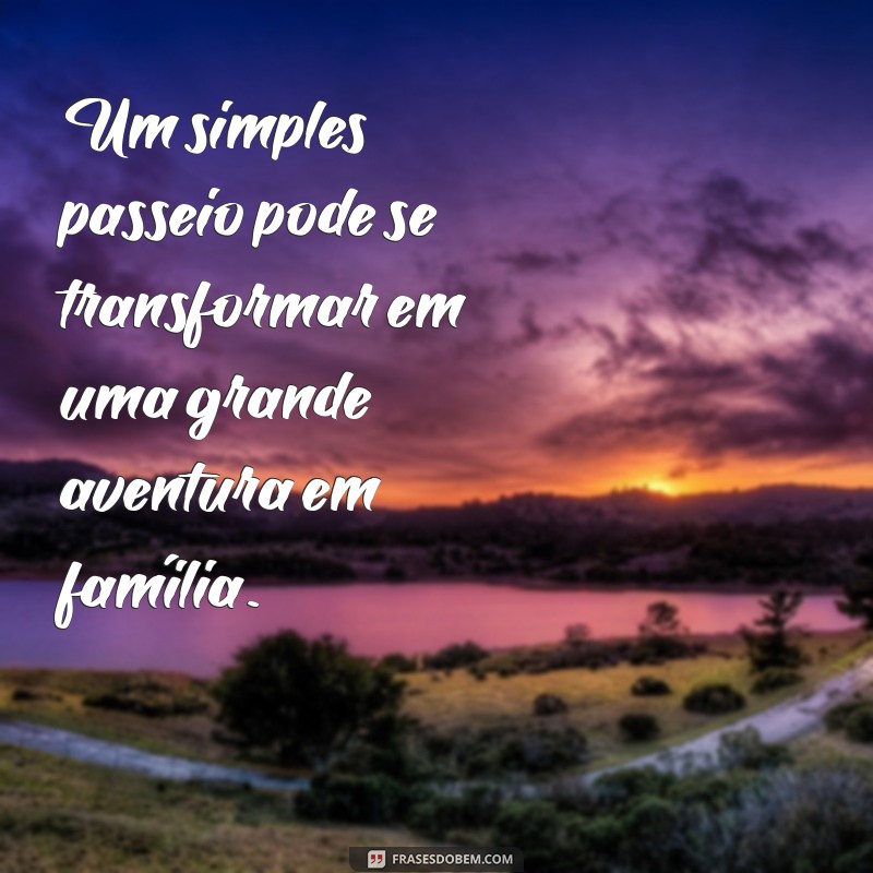 Descubra as Melhores Frases para Celebrar Passeios em Família 