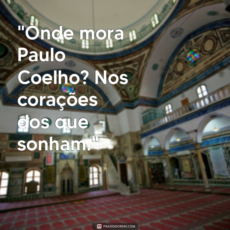 onde mora paulo coelho 