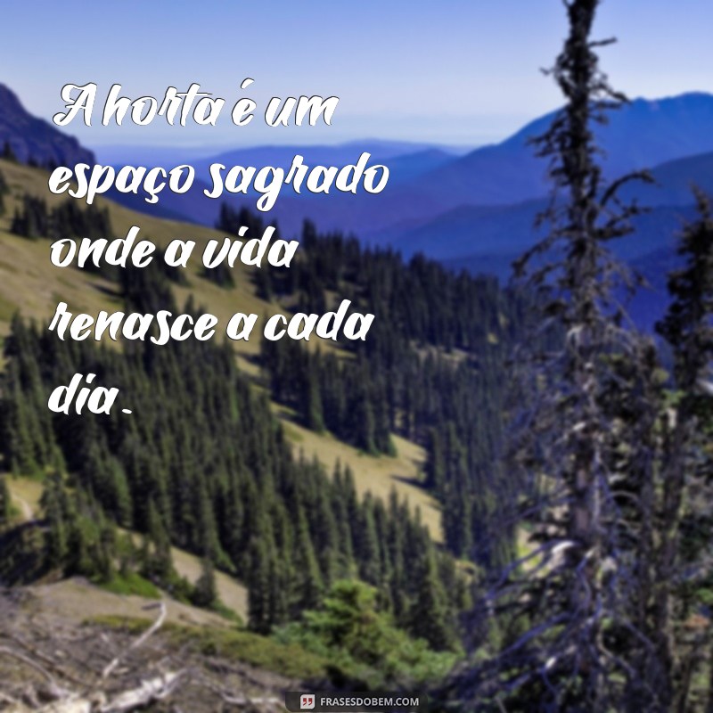 Frases Inspiradoras para Cultivar sua Horta com Amor e Dedicação 