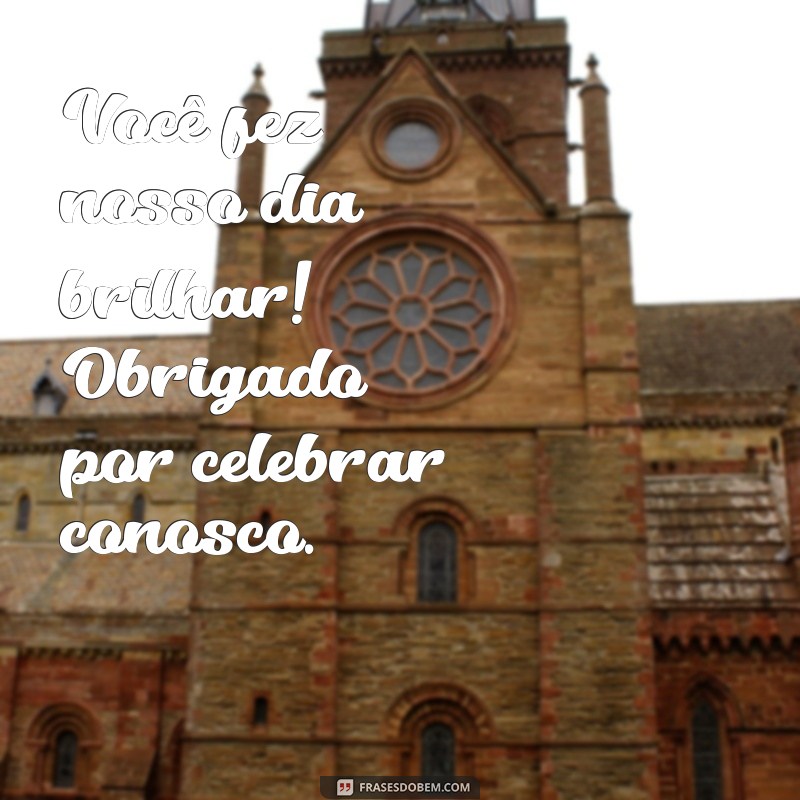 Mensagens de Agradecimento ao Celebrante: Como Expressar Sua Gratidão de Forma Especial 