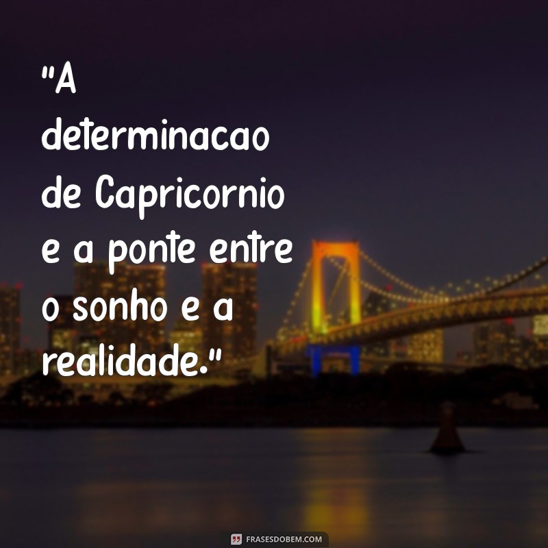 frases do dia para capricórnio 