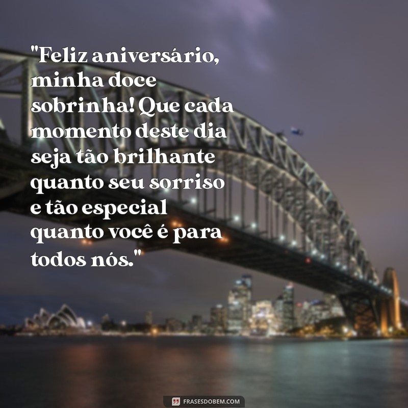 mensagem de aniversário emocionante para sobrinha tumblr