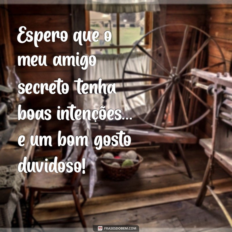 As Melhores Frases Engraçadas para Amigo Secreto: Surpreenda com Humor! 