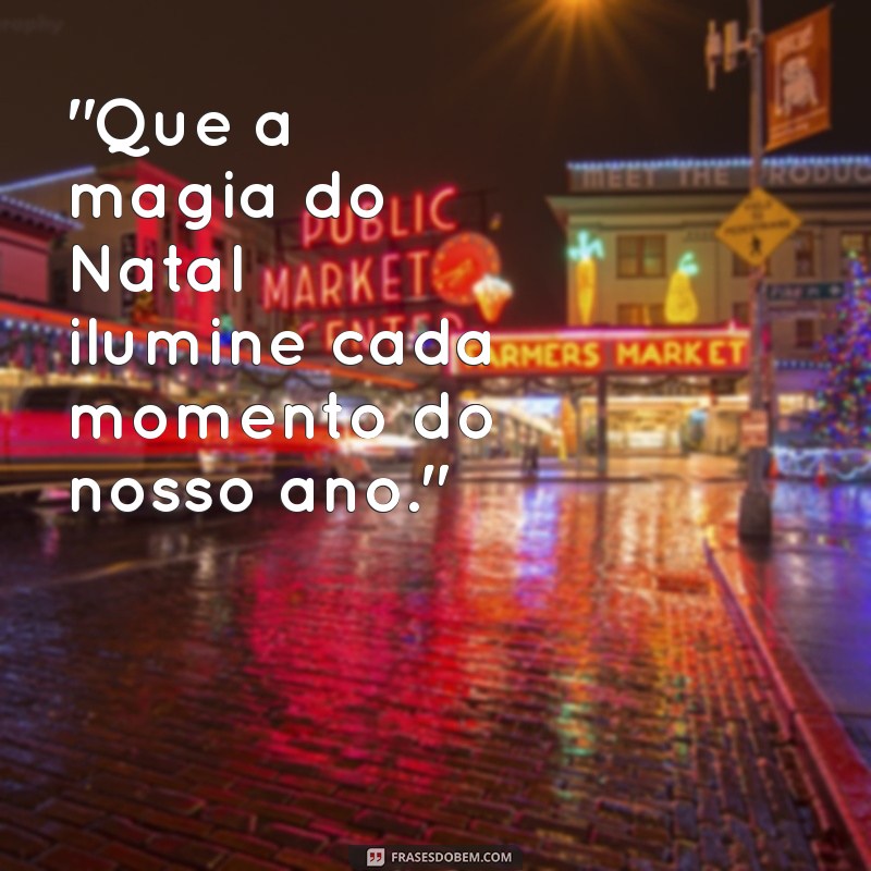 frases para foto de natal 