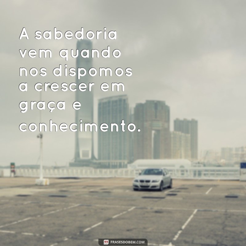 Como Crescer em Graça e Conhecimento: Dicas para uma Vida Plena 