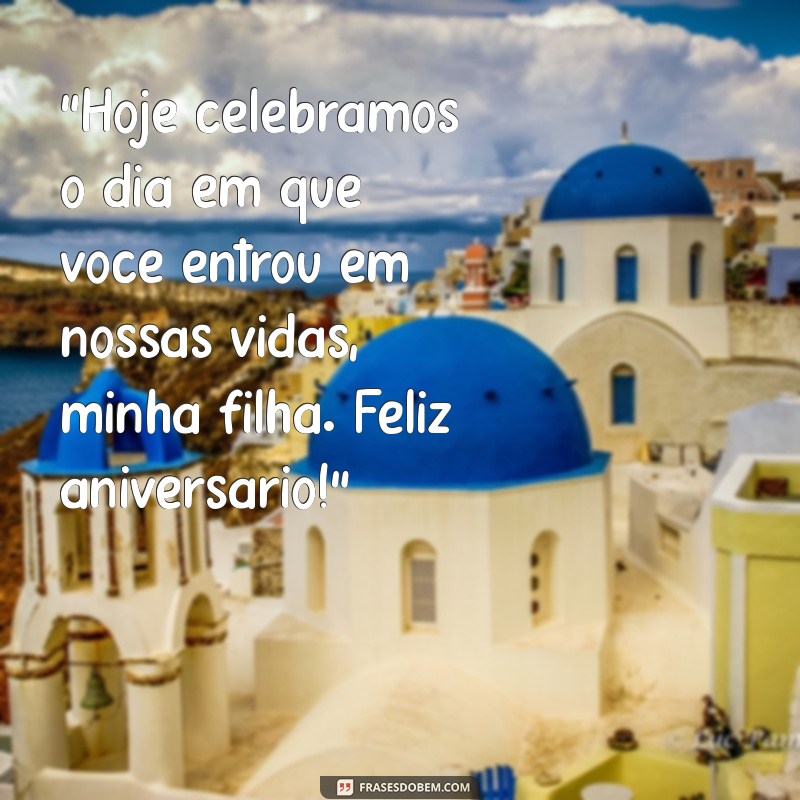 aniversário de minha filha 