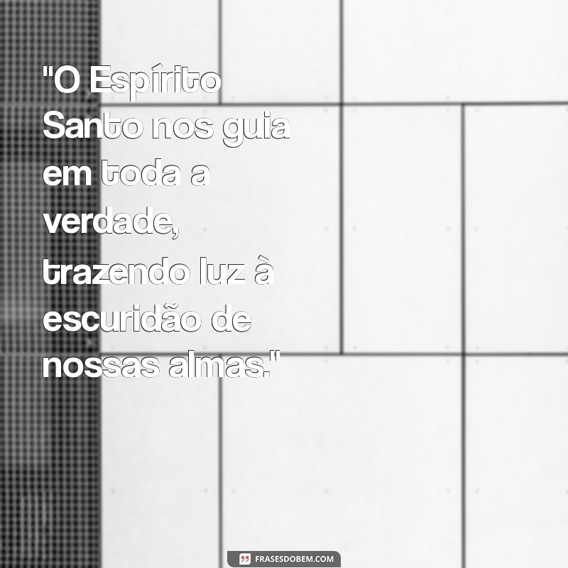 versiculo espírito santo 