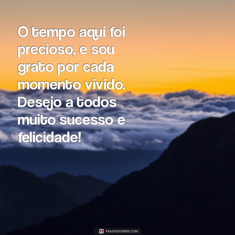 Como Escrever uma Mensagem de Despedida do Trabalho: Exemplos e Agradecimentos 