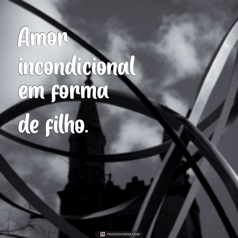 As Melhores Frases para Capturar o Amor pelo Seu Filho em Fotos 