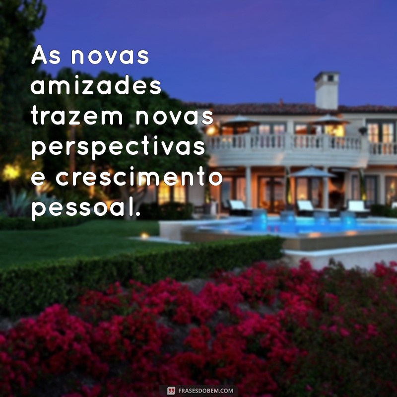 Frases Inspiradoras para Conhecer Novas Pessoas e Fazer Novas Amizades 