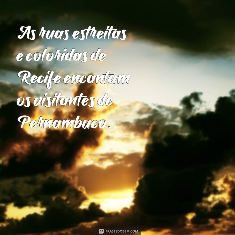 Descubra as melhores frases de Pernambuco para se inspirar e encantar! 