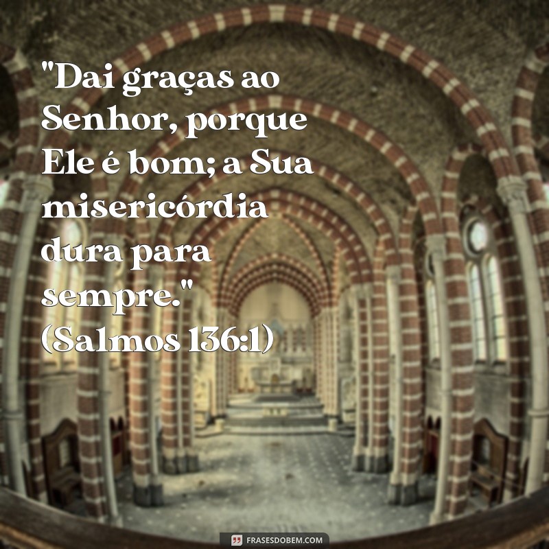 frases bíblica de gratidão a deus 