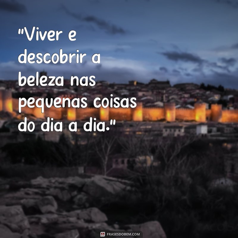 viver frases 