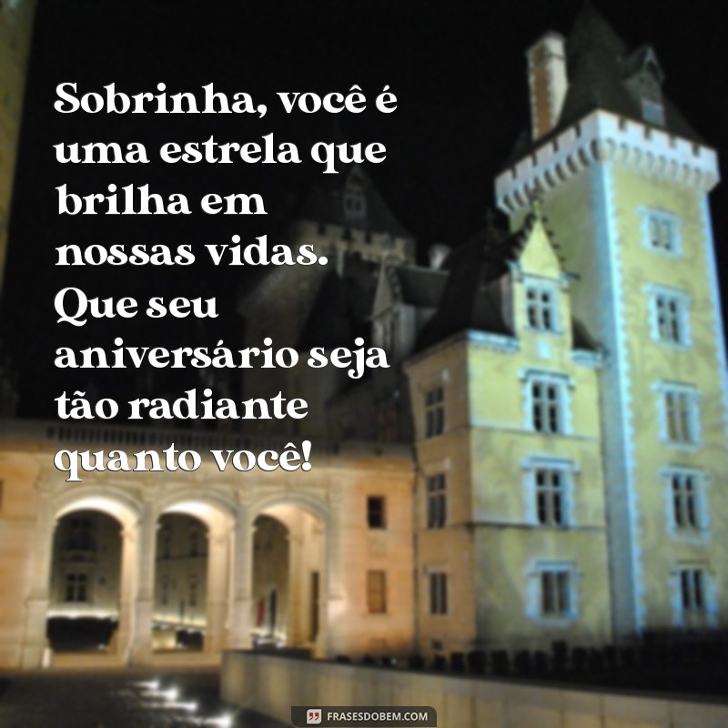 Mensagens Emocionantes de Aniversário para Sobrinha: Celebre com Amor e Carinho 