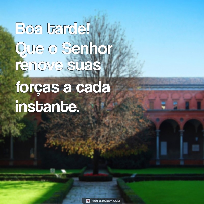 Frases Inspiradoras da Bíblia para Uma Boa Tarde 