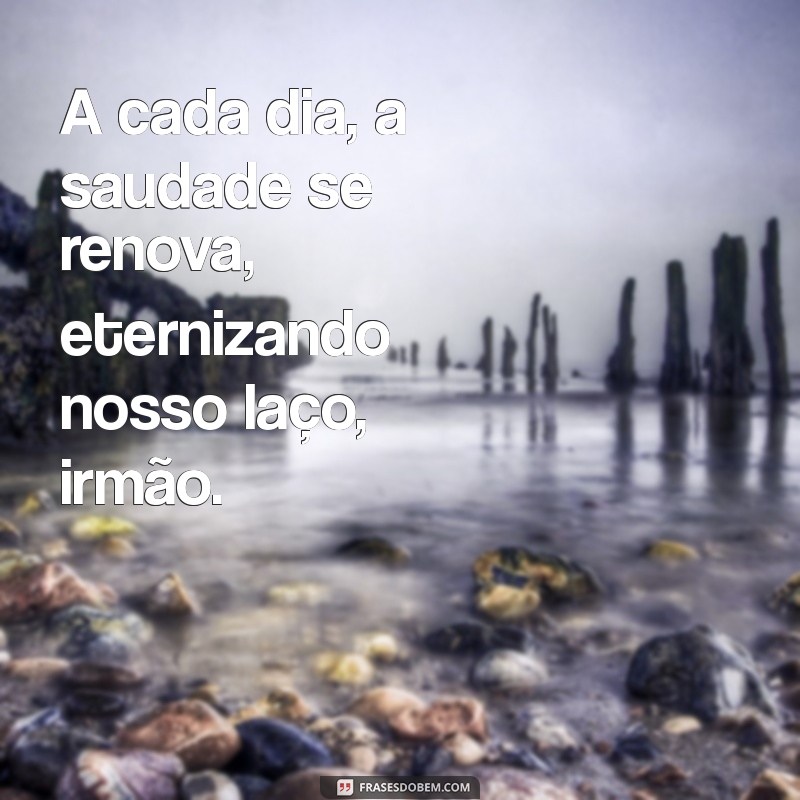 Saudade Eterna: Como Lidar com a Perda de um Irmão 