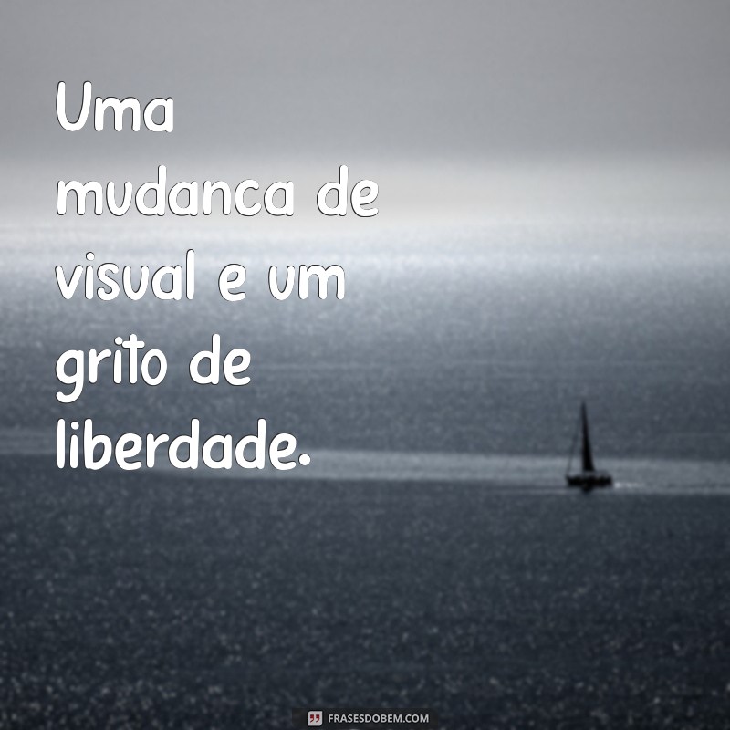 Frases Criativas para Celebrar Seu Novo Visual nas Redes Sociais 