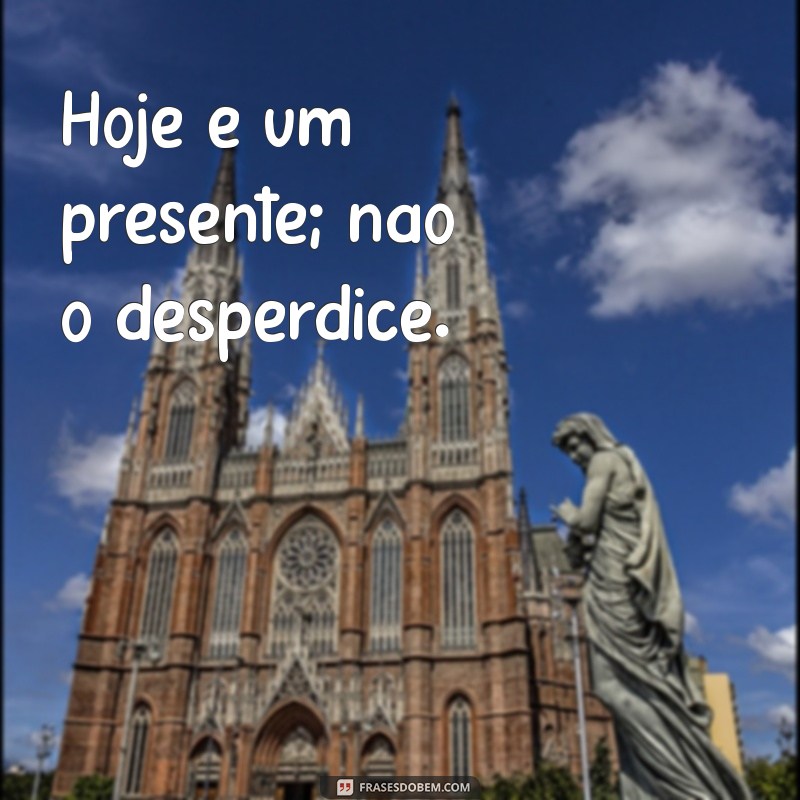 Viva o Hoje: Como Aproveitar Cada Momento da Sua Vida 