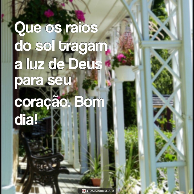 Mensagens Inspiradoras de Bom Dia com Deus para um Domingo Abençoado 